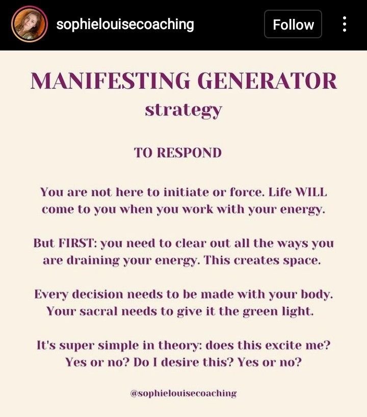 Common Challenges & Growth for Manifesting Generators Unique Path